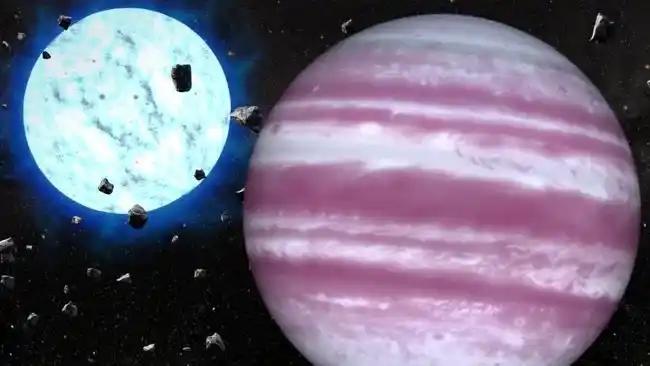 近期《自然》杂志上线了一项重磅新研究：科学家用詹姆斯·韦布空间望远镜，把一颗绕白
