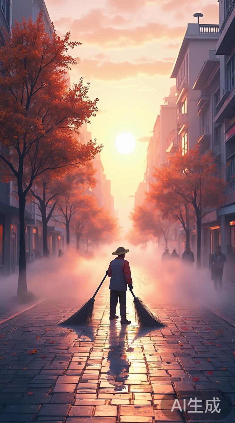 山东环卫大姐清晨扫街，冬青丛里传出哭声，扒开一看瞬间红了眼！
 
山东街头这一幕