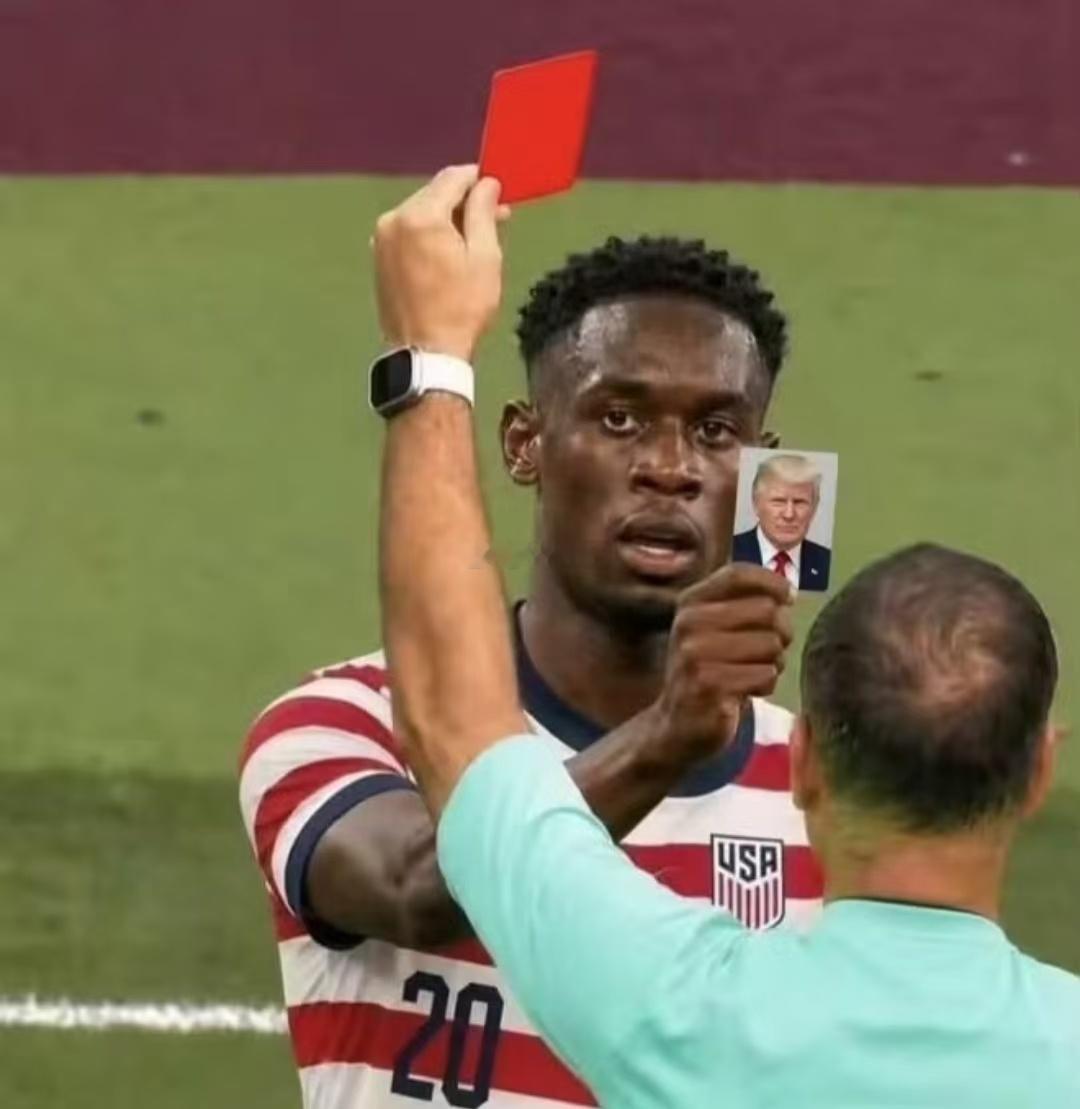 美国头号射手被红牌罚下但仍可参赛白宫被曝要求fifa复核红牌特朗普要求国际足联复