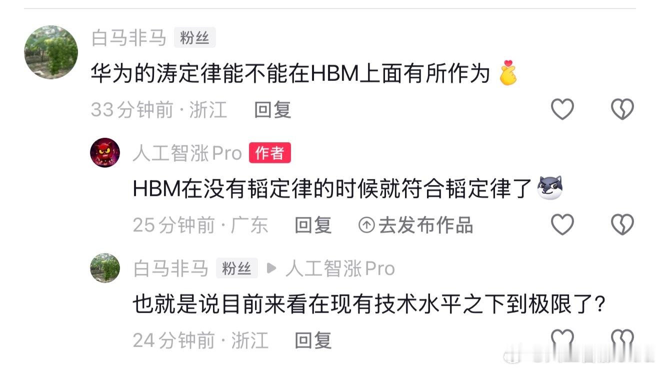 人工智涨ultra的行业观察 开个玩笑……HBM不是逻辑折叠……宏观上是符合的…