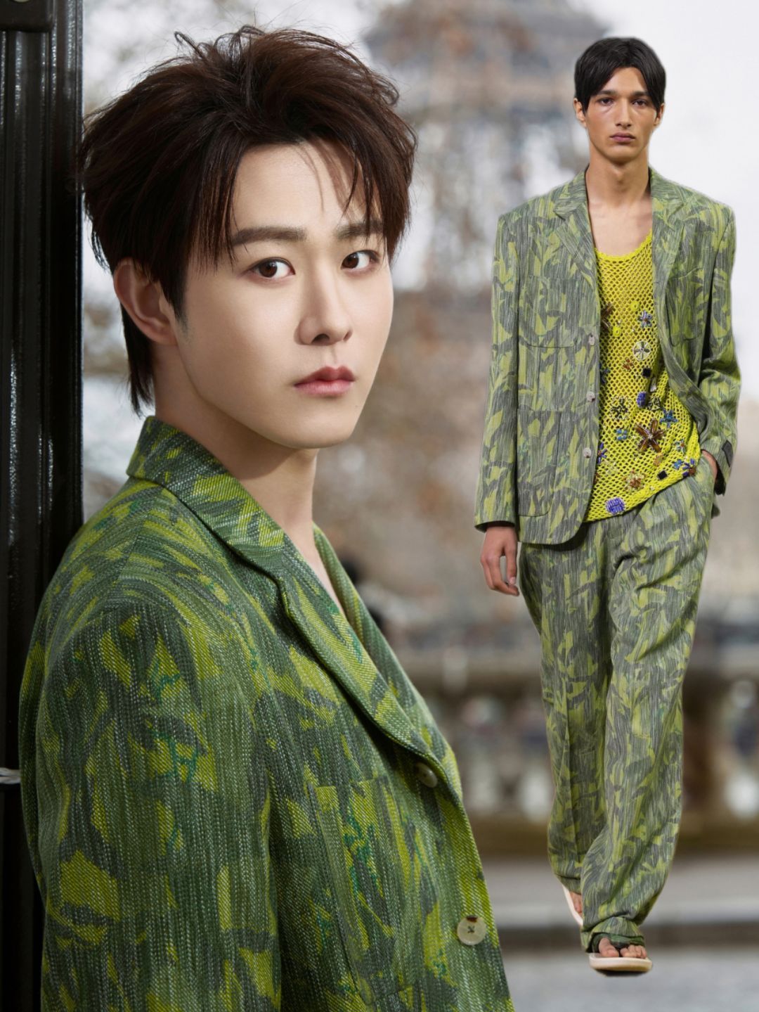 田嘉瑞  ‖  KENZO 2025春夏系列田嘉瑞亮相巴黎男装周 KENZO 2