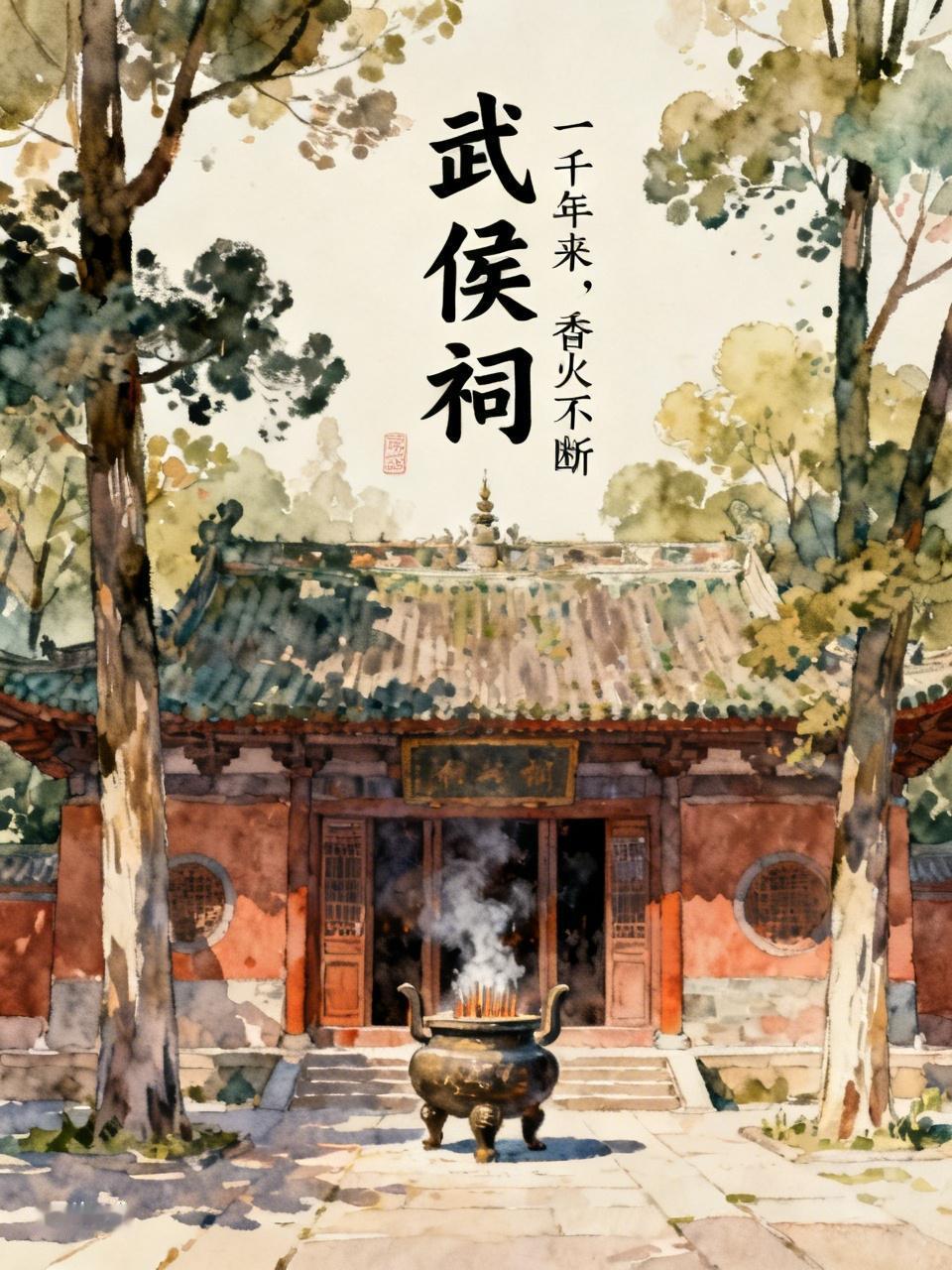 为什么一千年来,武侯祠香火不断? 一千年来，武侯祠香火不断，原因可不少。四川是蜀