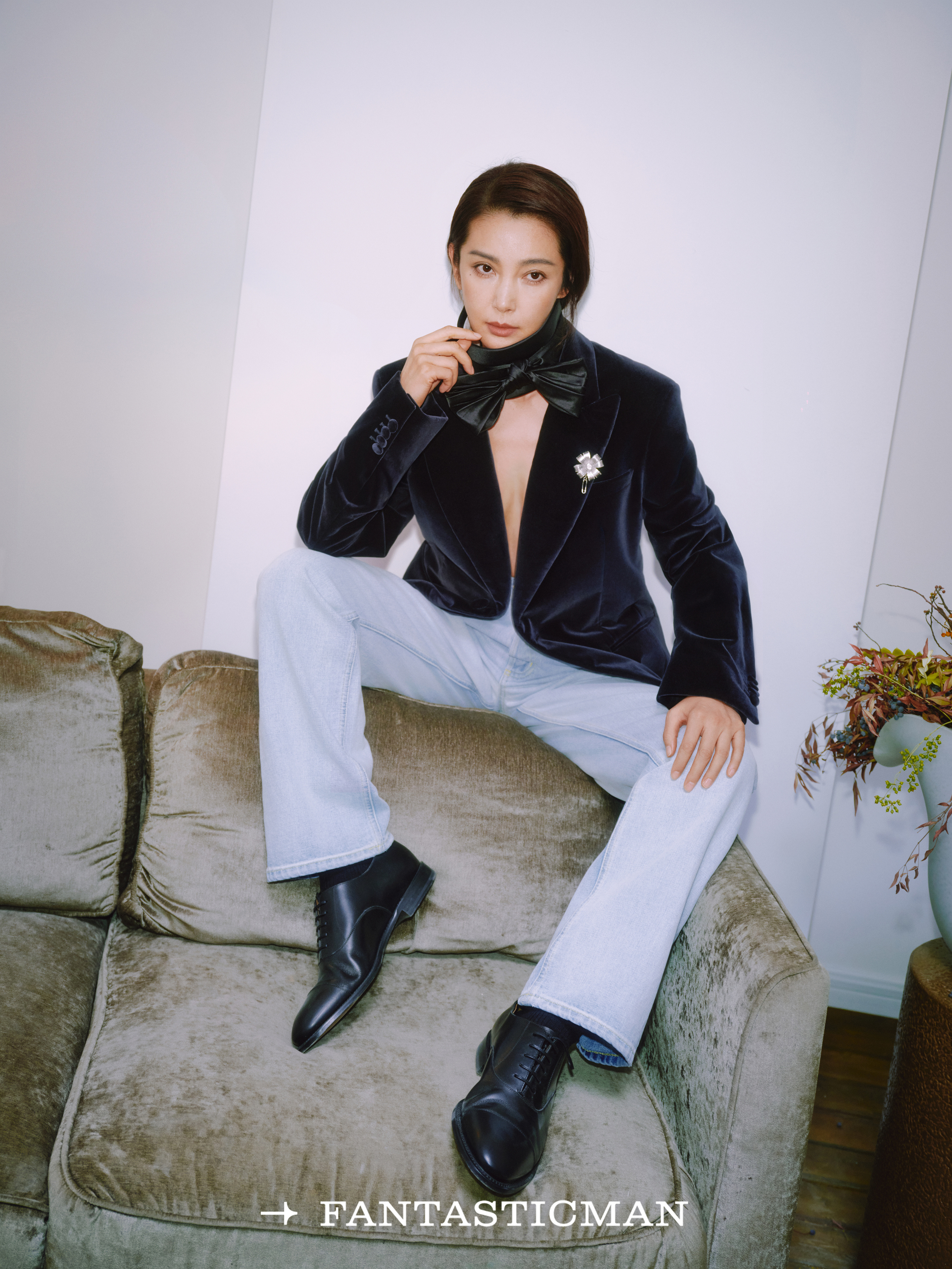 李冰冰 × 伊周Fantastic Man 01/02 合刊封面📷：许闯 Fa