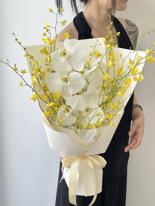 “我想要的，你都能给”蝴蝶兰花束