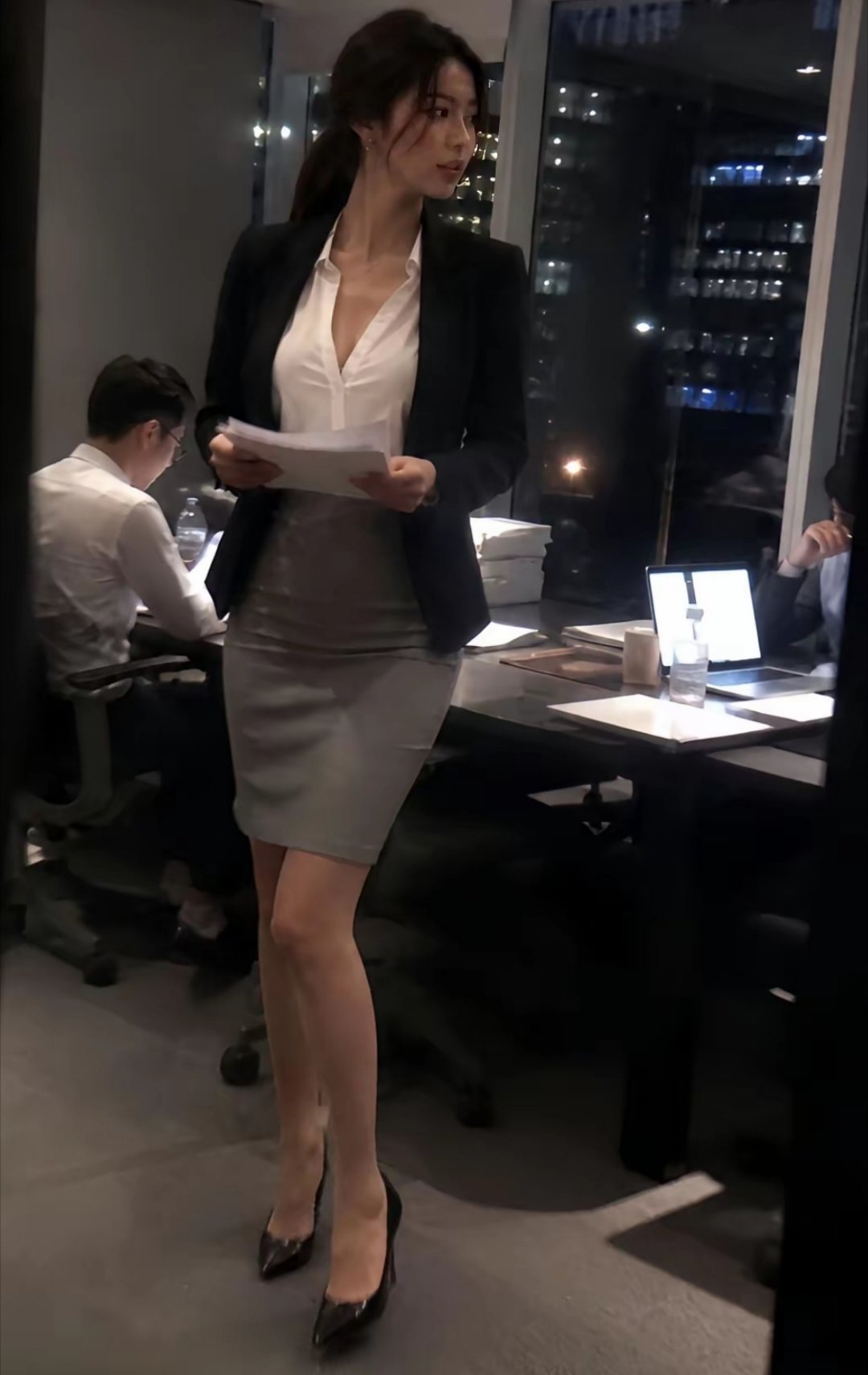 努力工作的人最美！