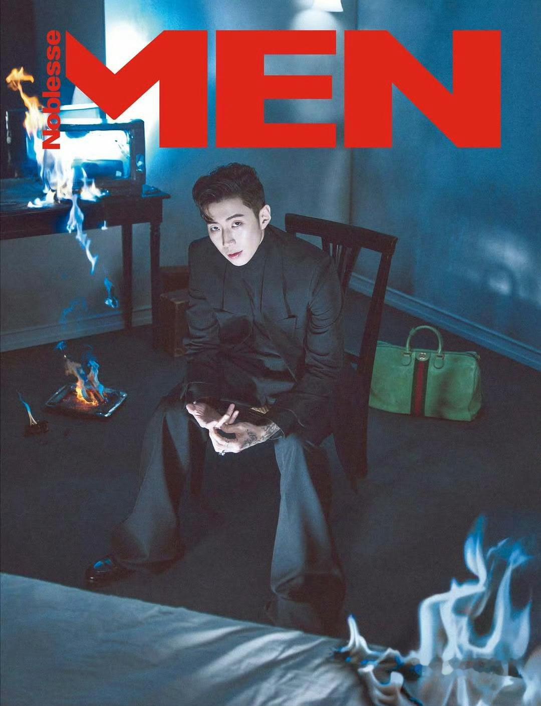 朴宰范✖️Men Noblesse Korea九月刊封面 封面大赏 ​​​