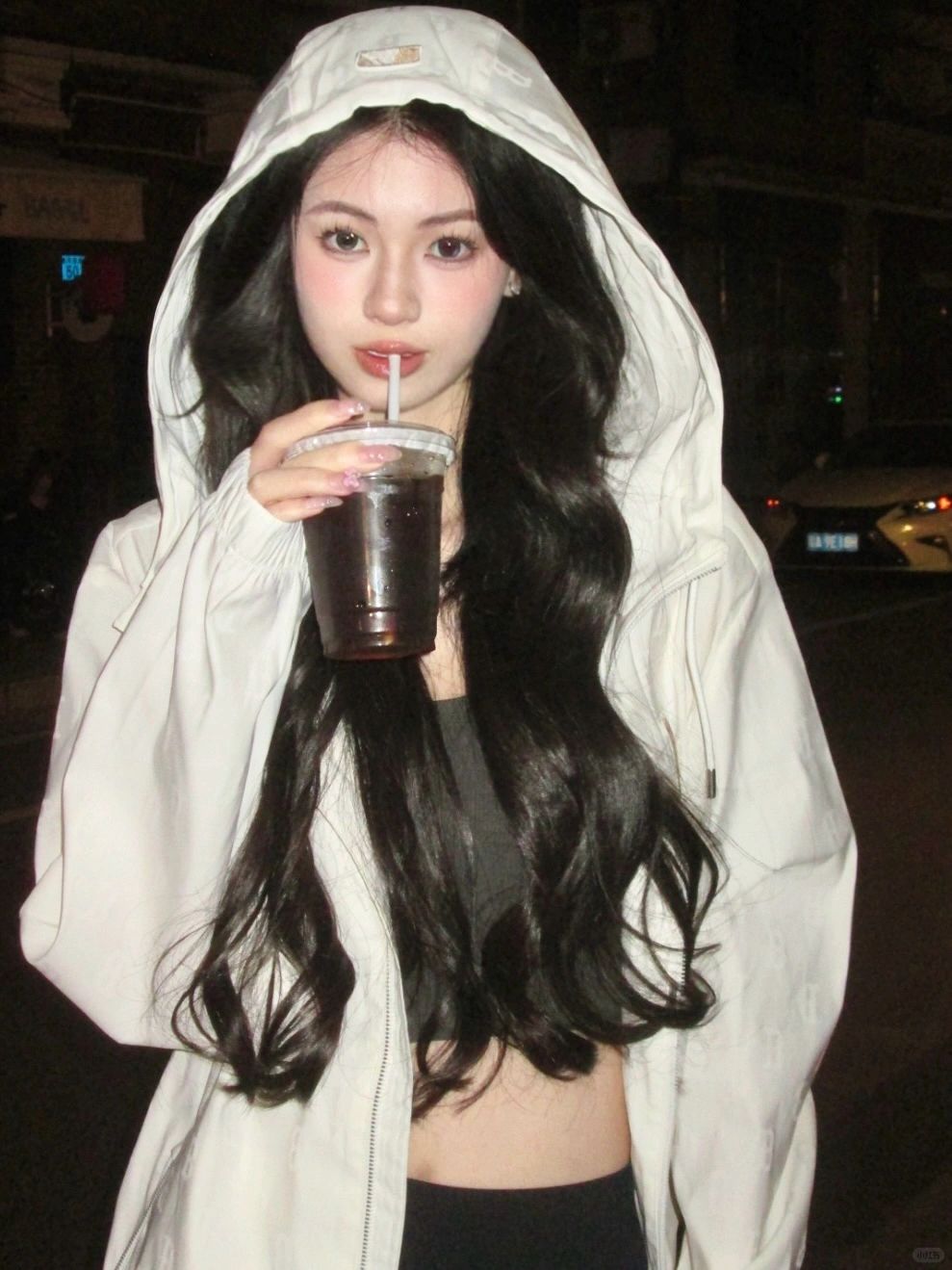 路边的夜晚.