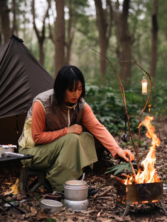 迷恋日落时分⛺️也是露营不一样的浪漫