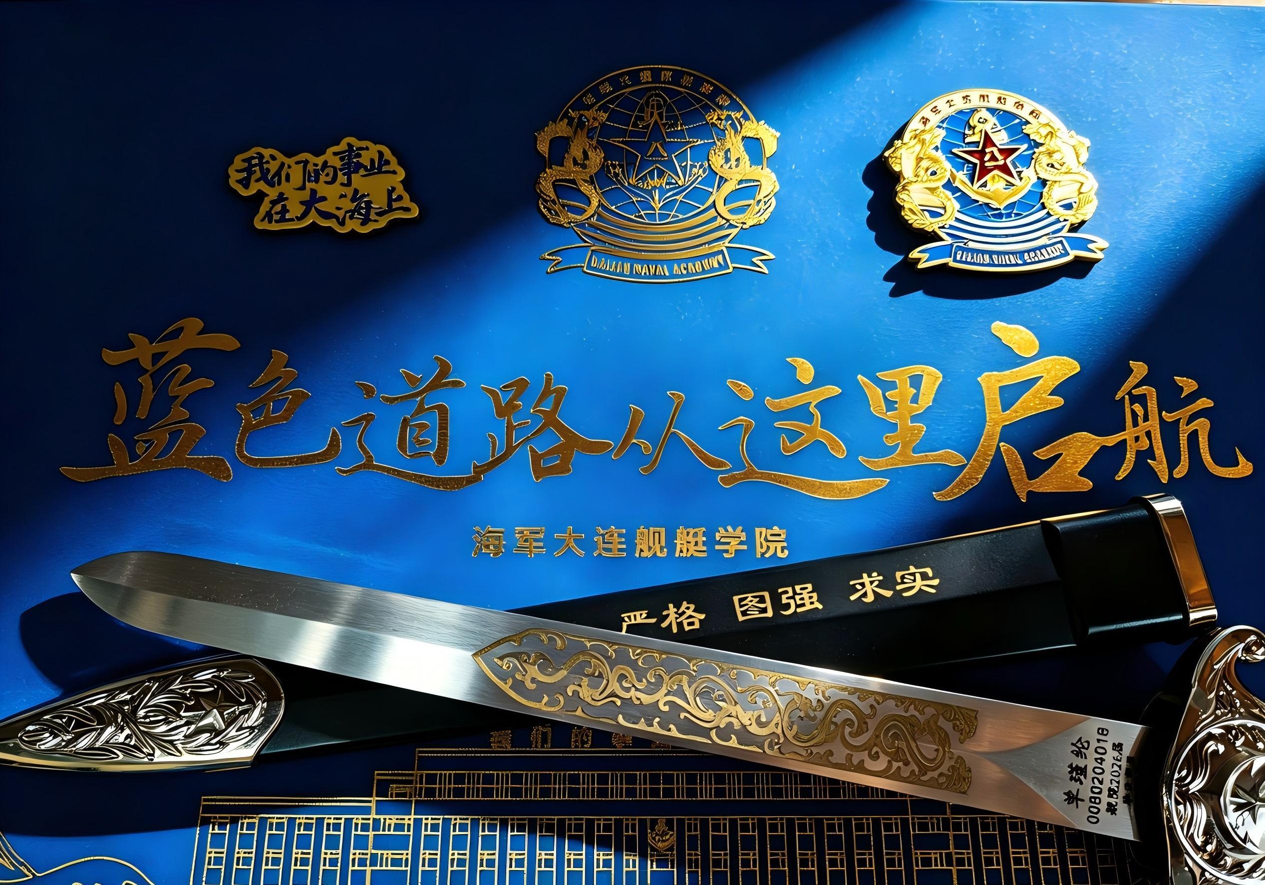 军校毕业佩剑，太帅了吧！！！ 