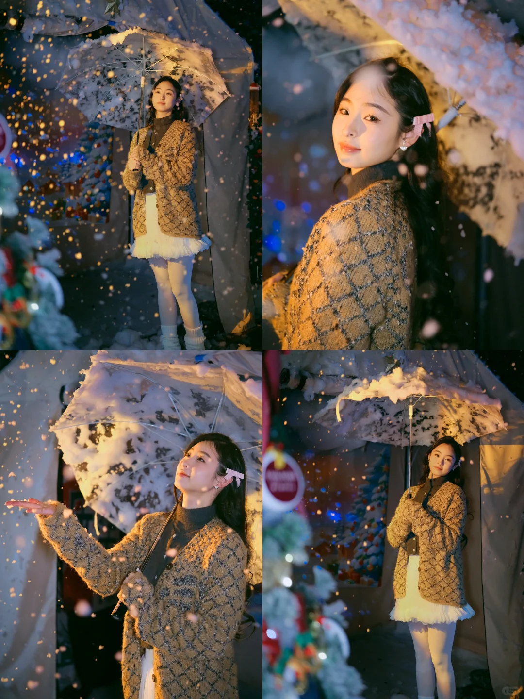 圣诞拍照｜仿佛韩剧女主的初雪之季❄️
