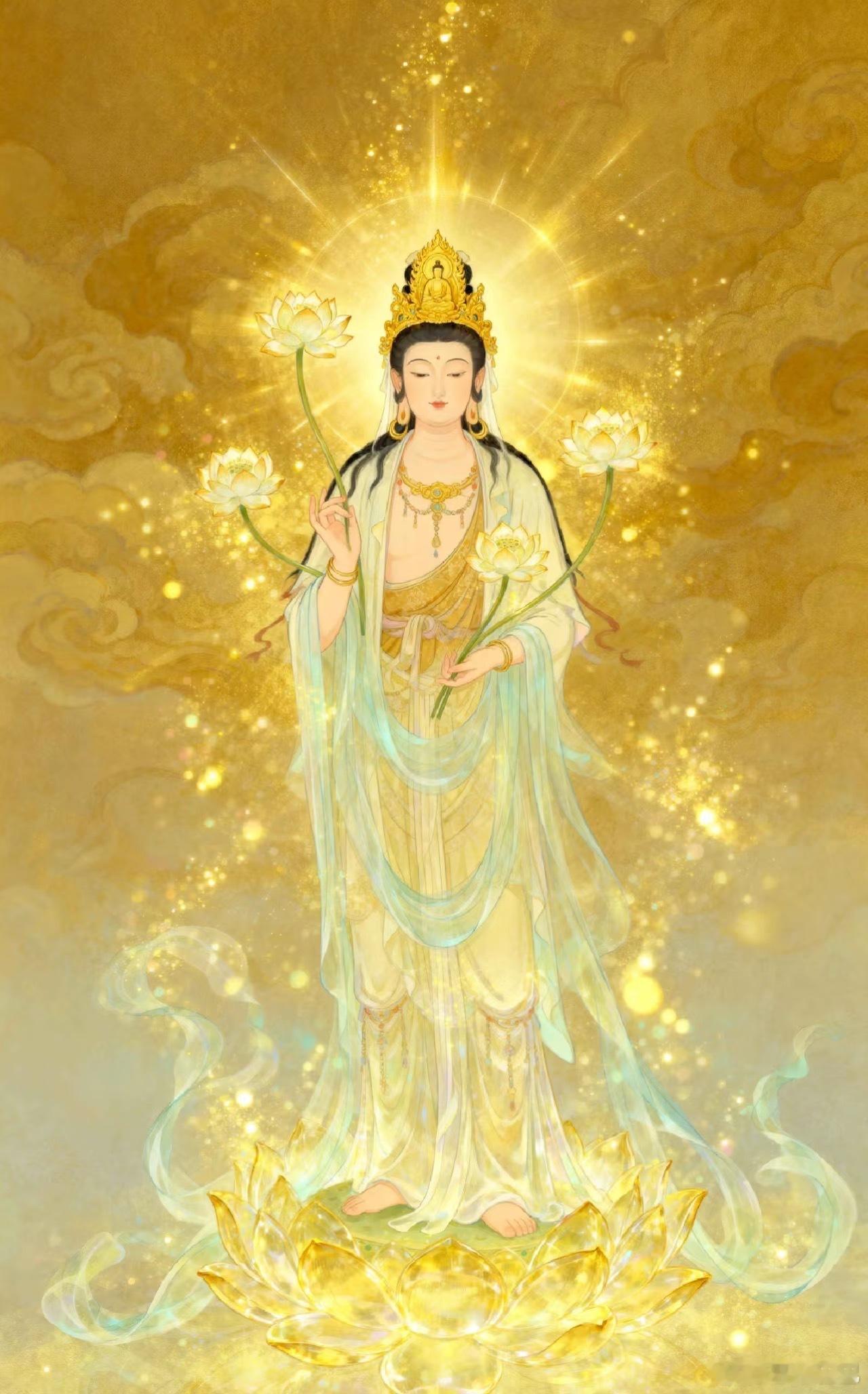 礼赞观世者菩萨；你心中的愿望，菩萨会帮你实现的🙏🙏🙏！ 