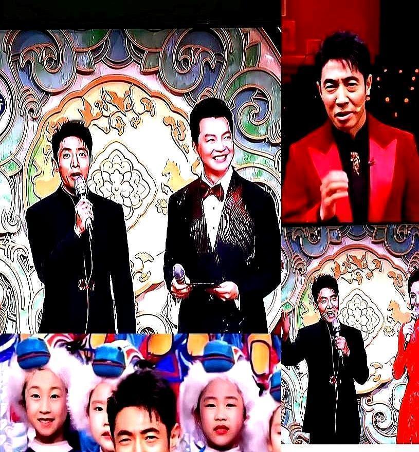 你知道昨晚春晚最顶的节奏是什么吗？
不是节目，是那两个人的呼吸差。
撒贝宁眼袋都