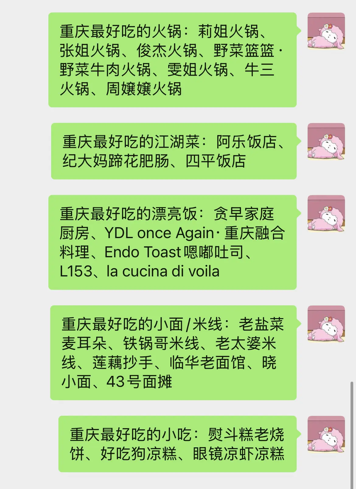 和闺蜜在重庆吃过的美合集！