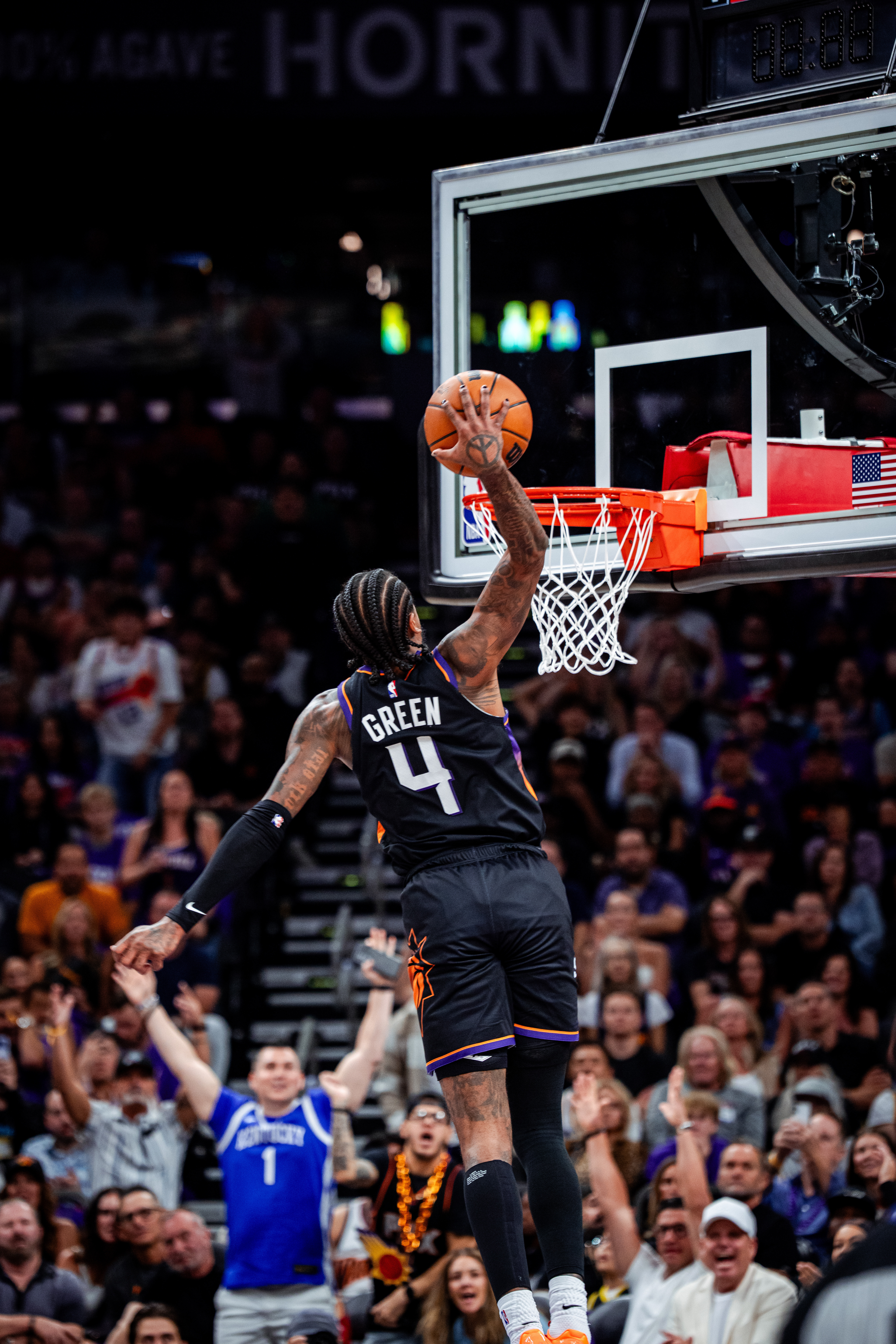 海史密斯一上场就抢断，JG暴扣‼️ 菲尼克斯太阳 ｜勇士vs太阳 ｜ 