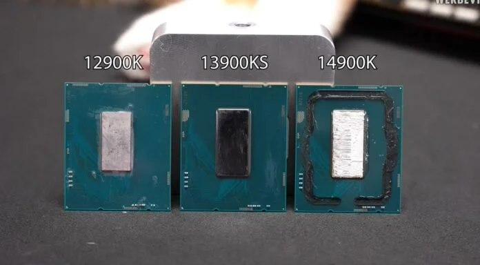 泥马，intel真是挤了三年牙膏啊！12代、13代和14代酷睿i9开盖对比，可以
