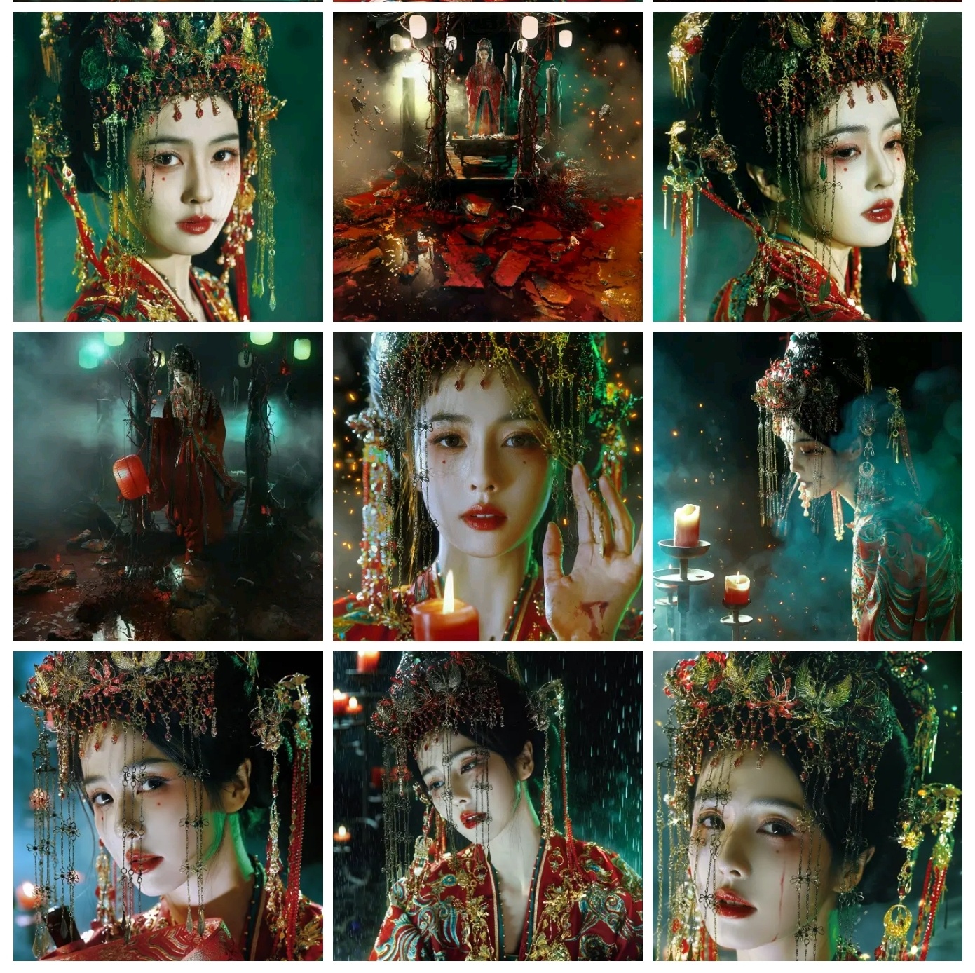 白鹿 明天就可以看到这位奇女子了由白鹿主演的古装悬疑剧《唐宫奇案之青雾风鸣》终于