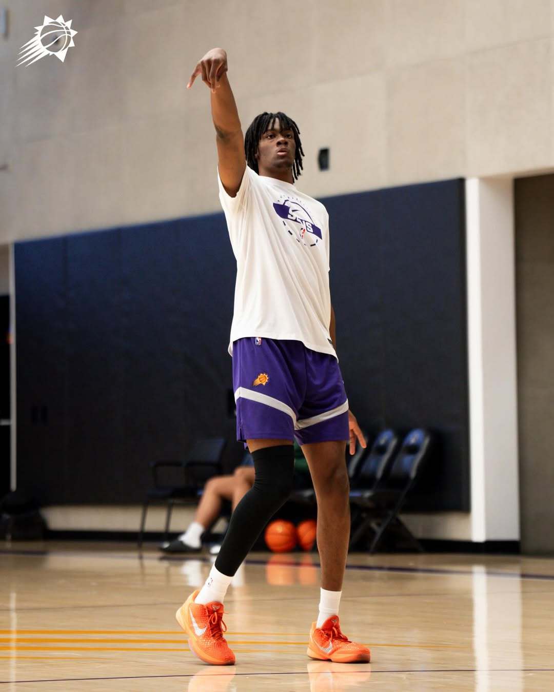 我们的双向也加入了今天的训练🔥 菲尼克斯太阳 ｜旭日东升 ｜ 