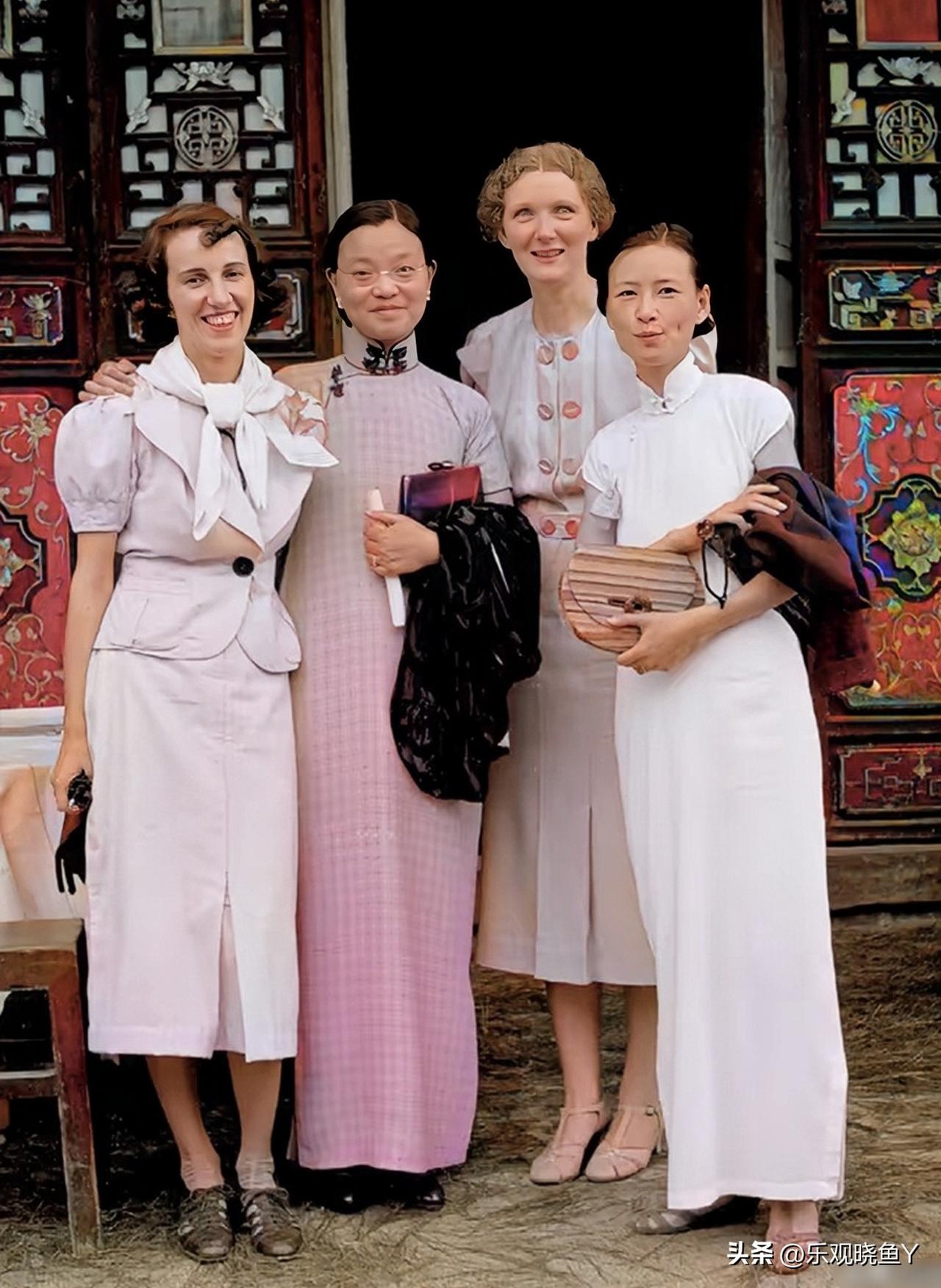 这才是林徽因的真实模样，这不是演戏，也不是电视剧里的演员，确是货真价实的本人，面