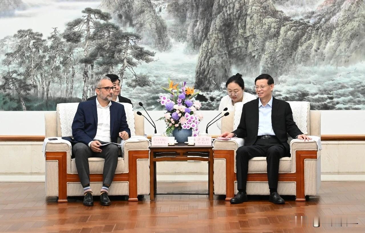 德国商会代表团参访沈阳
德国商会企业敦豪集团公共事务副总裁陈艳，西门子(中国)有