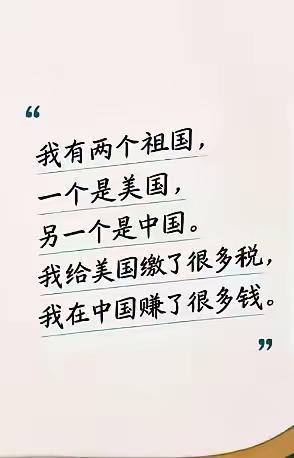 条友的“两个祖国”！