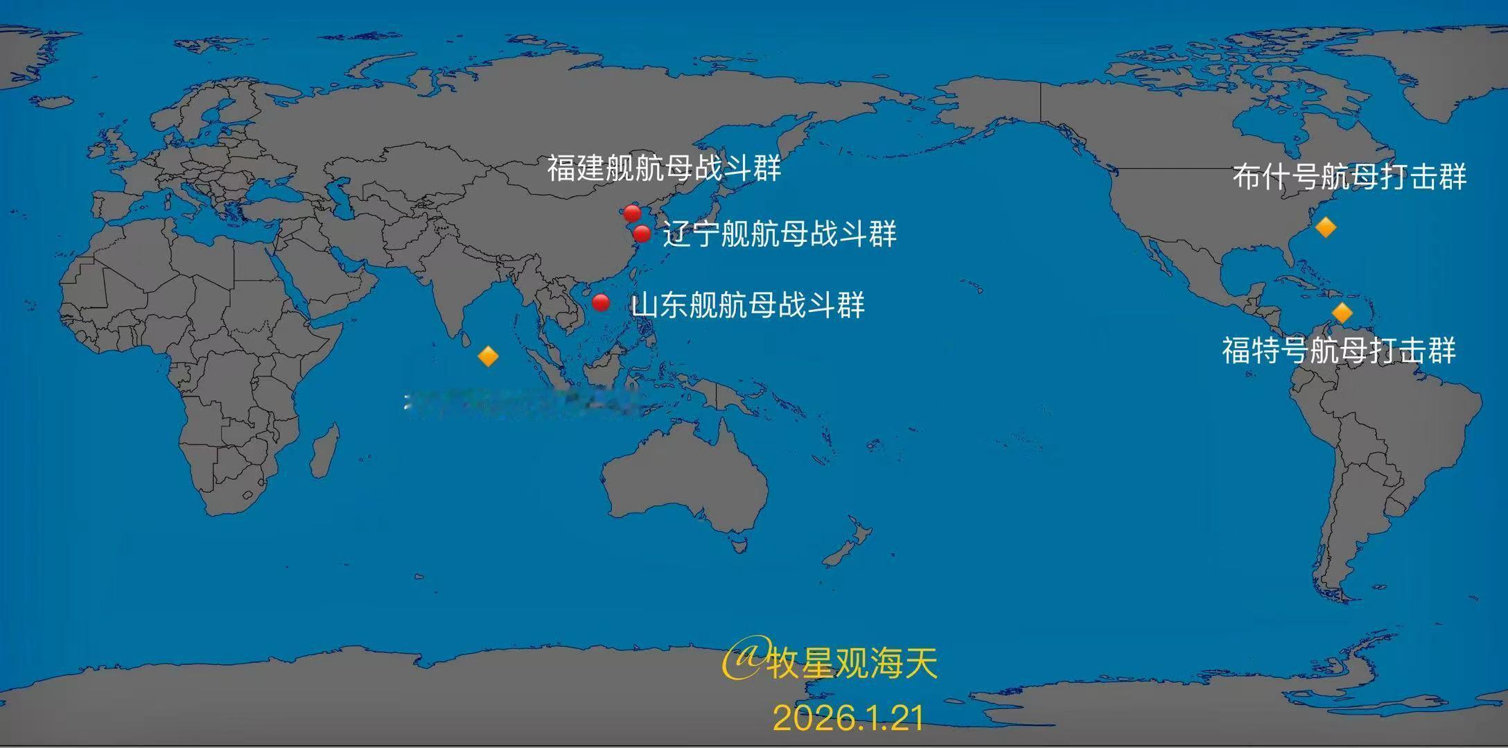 中美海军航母“3 V 3”——中国海军航母战斗群还需要走的更远才行，印度洋，东太