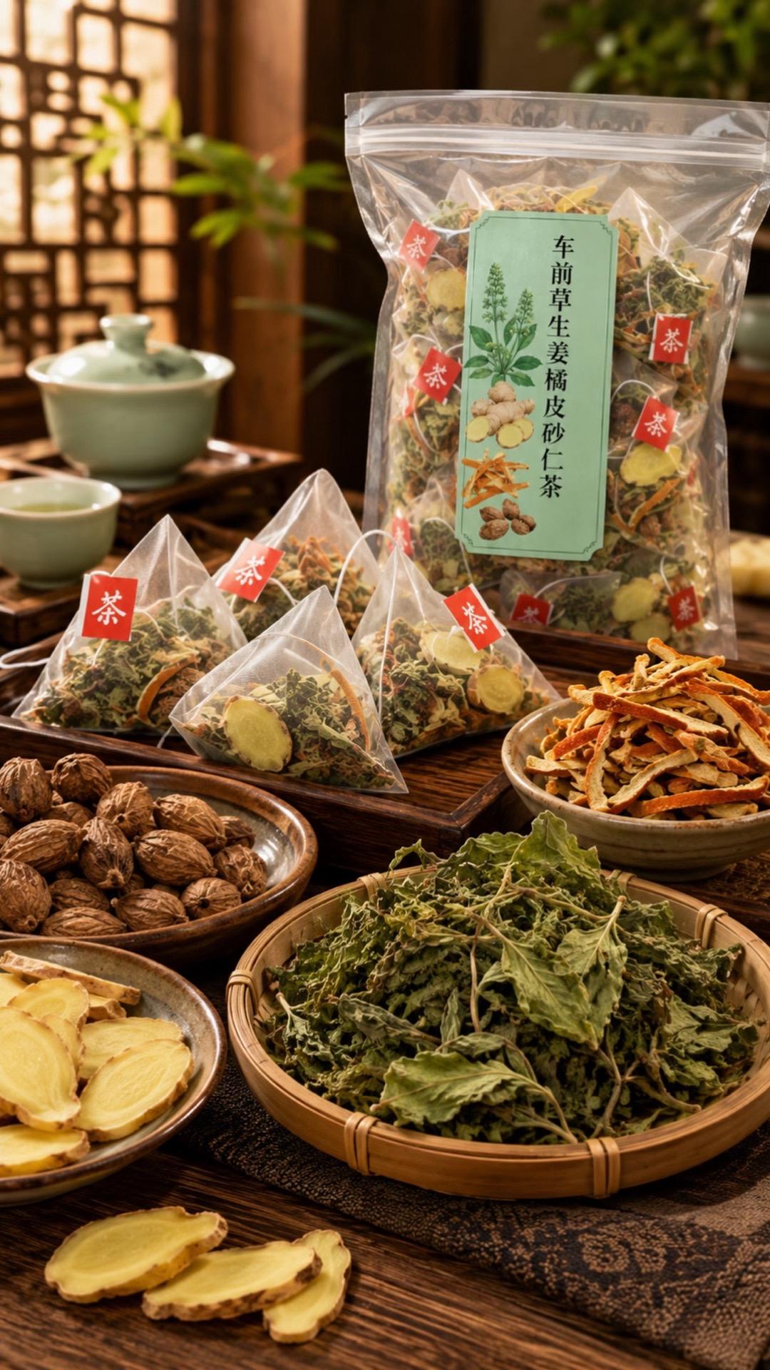 车前草砂仁