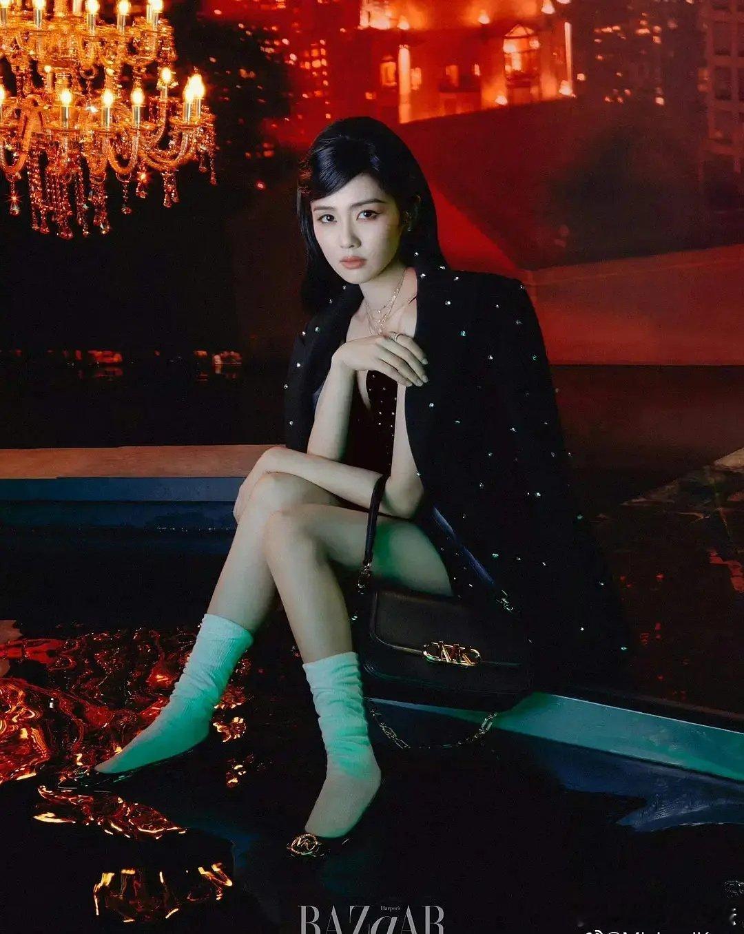 白鹿这也可以算得上是震撼内娱的土了 ​​​