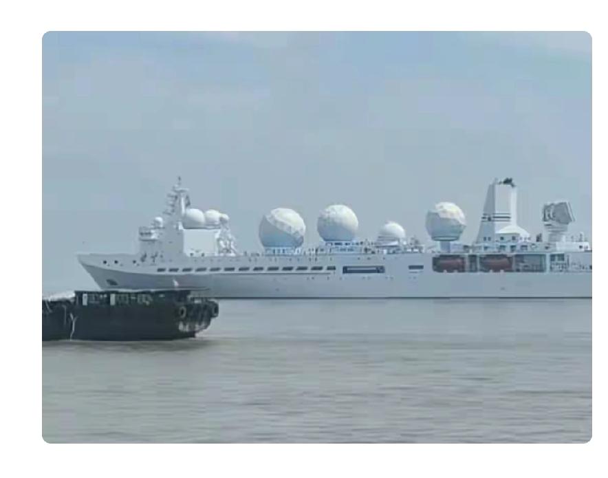 2026年2月11日，中东战火正酣时，中国“瞭望1号”电子侦察船开进阿曼湾。这可