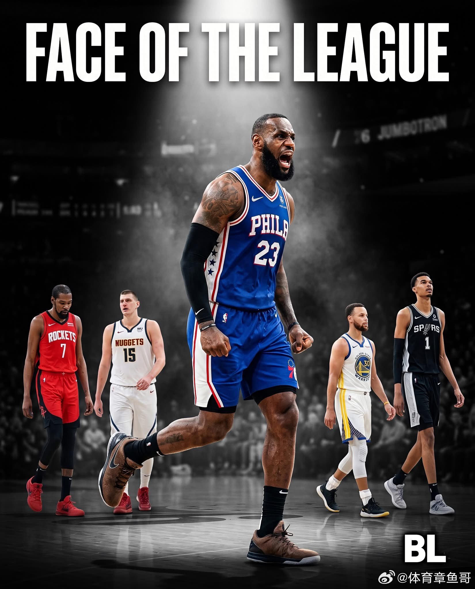 詹姆斯 41岁的勒布朗·詹姆斯依然是NBA的门面。——勒布朗将迎来他第16个赛季
