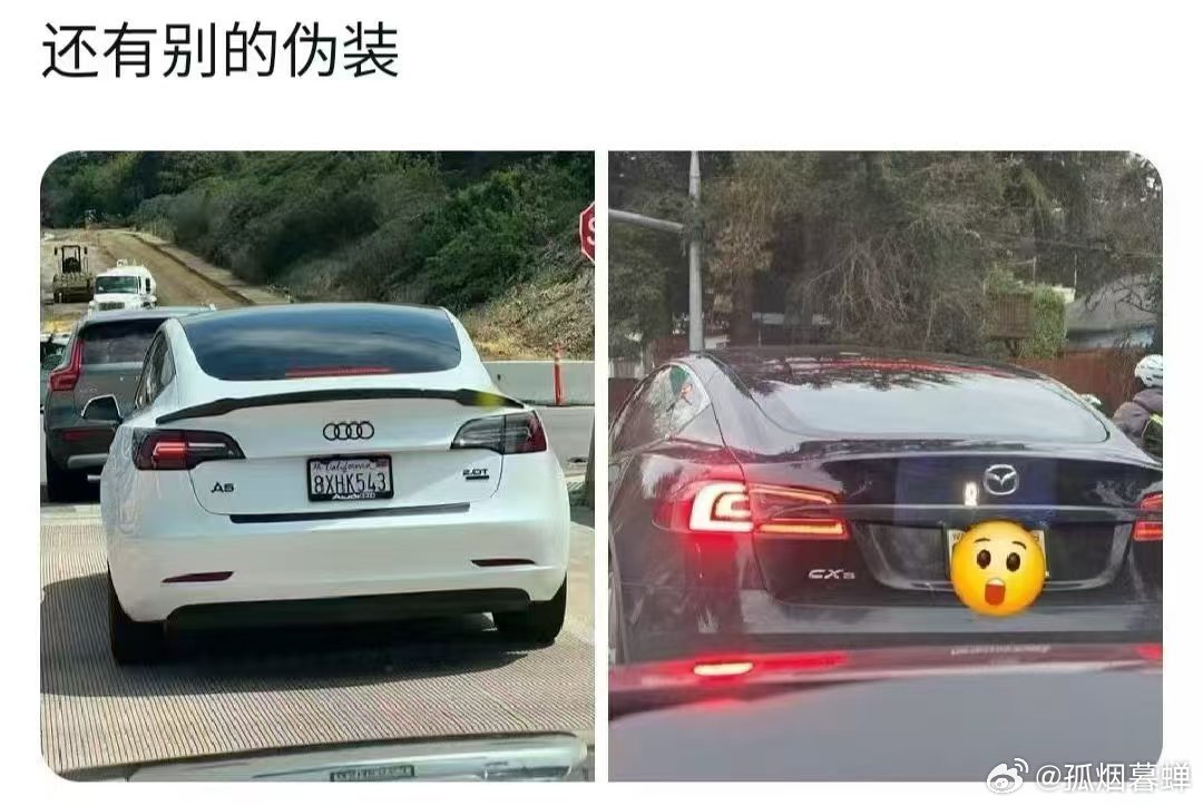 美国的特斯拉车主，现在怕被砸车。。。。。 ​​​