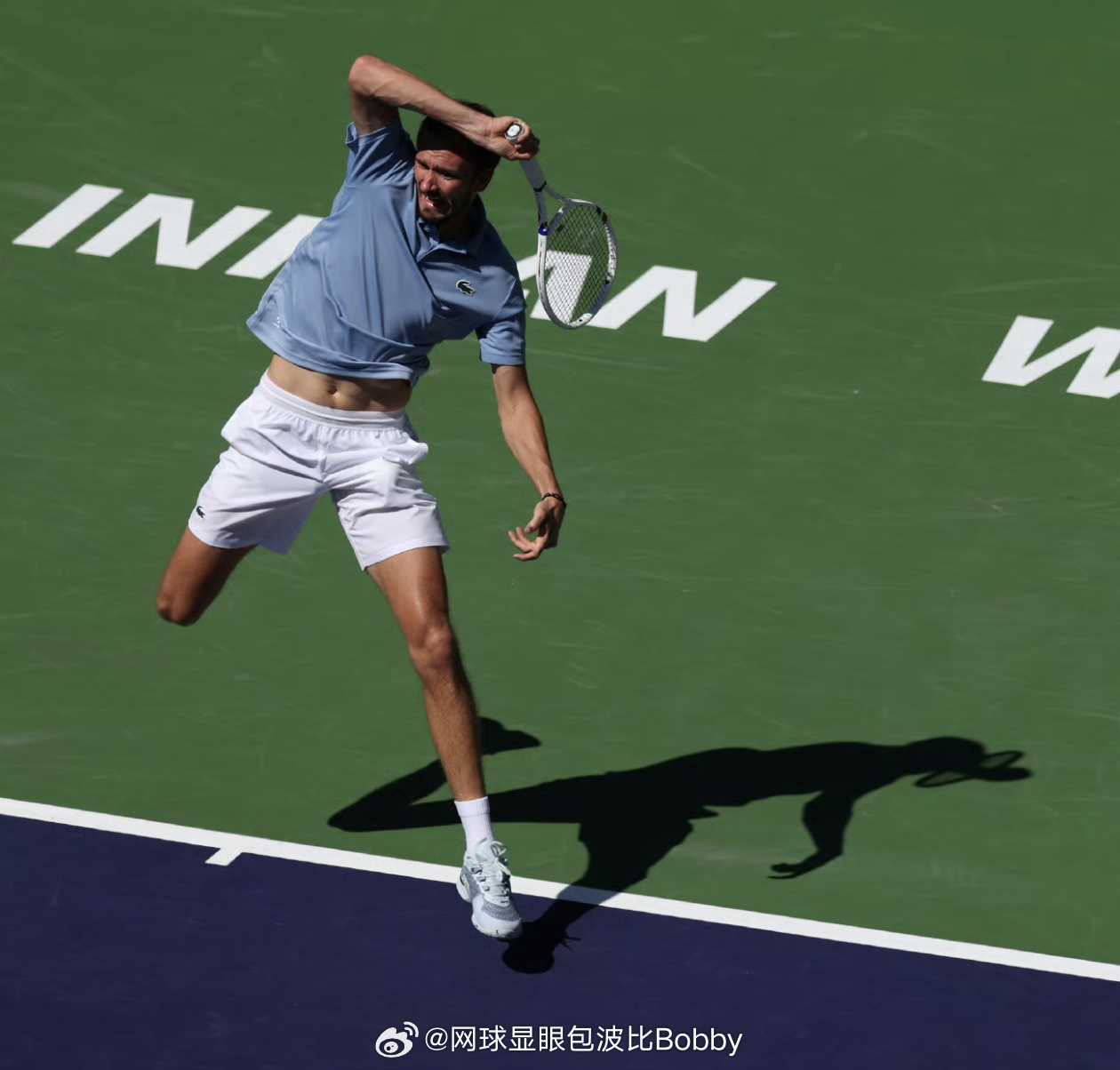 梅德维德夫送阿尔卡拉斯2026赛季首败🥶ATP1000印第安维尔斯大师赛半决赛