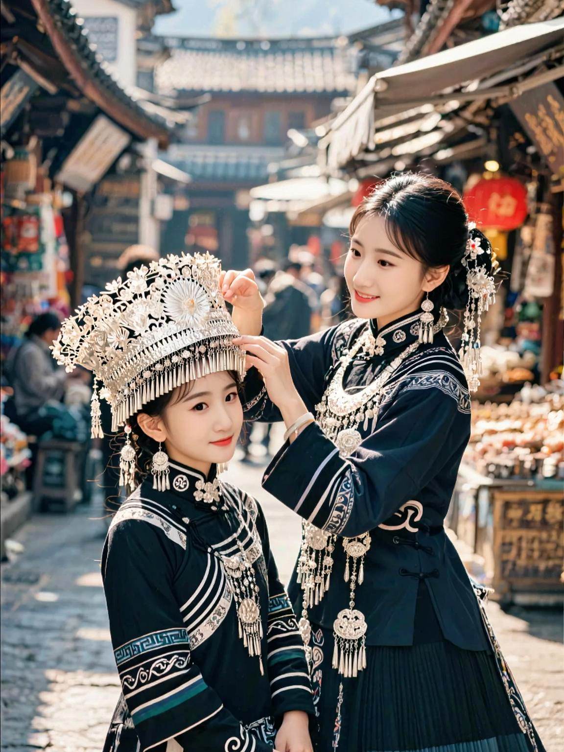 AI大理姐妹写真