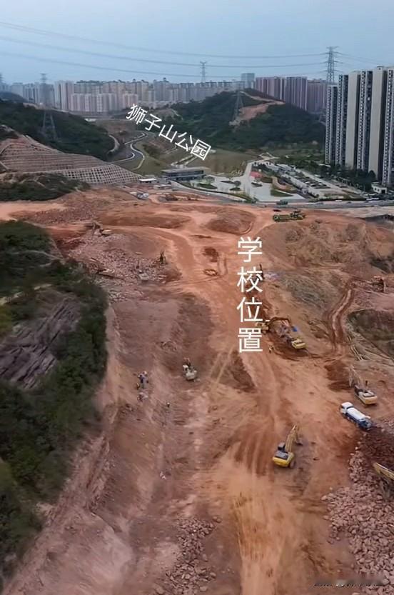 大亚湾最近是跟山杠上了，不是削山挖山就是填坑啥的，是不是有一种早知如此， 何必当