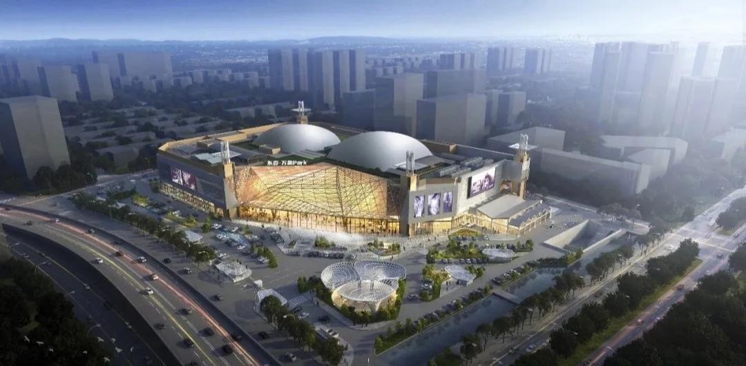 【福州东百·万象Park改造效果图曝光！打造“福建晶穹王冠”】
自东百集团与万象
