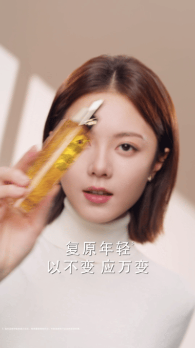 颜值、气质、表现力三重在线，赵今麦真的在认真当好代言人。“娇兰的代言人怎么都那么