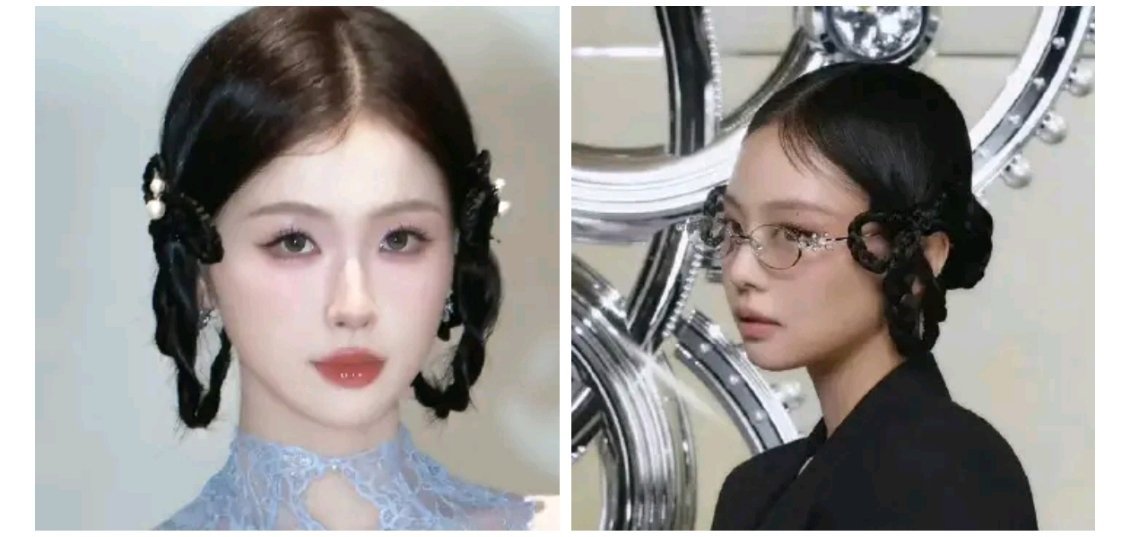 这发型啥的好像没有申请专利吧，用了用了呗虞书欣和Jennie同款发型 虞书欣工作