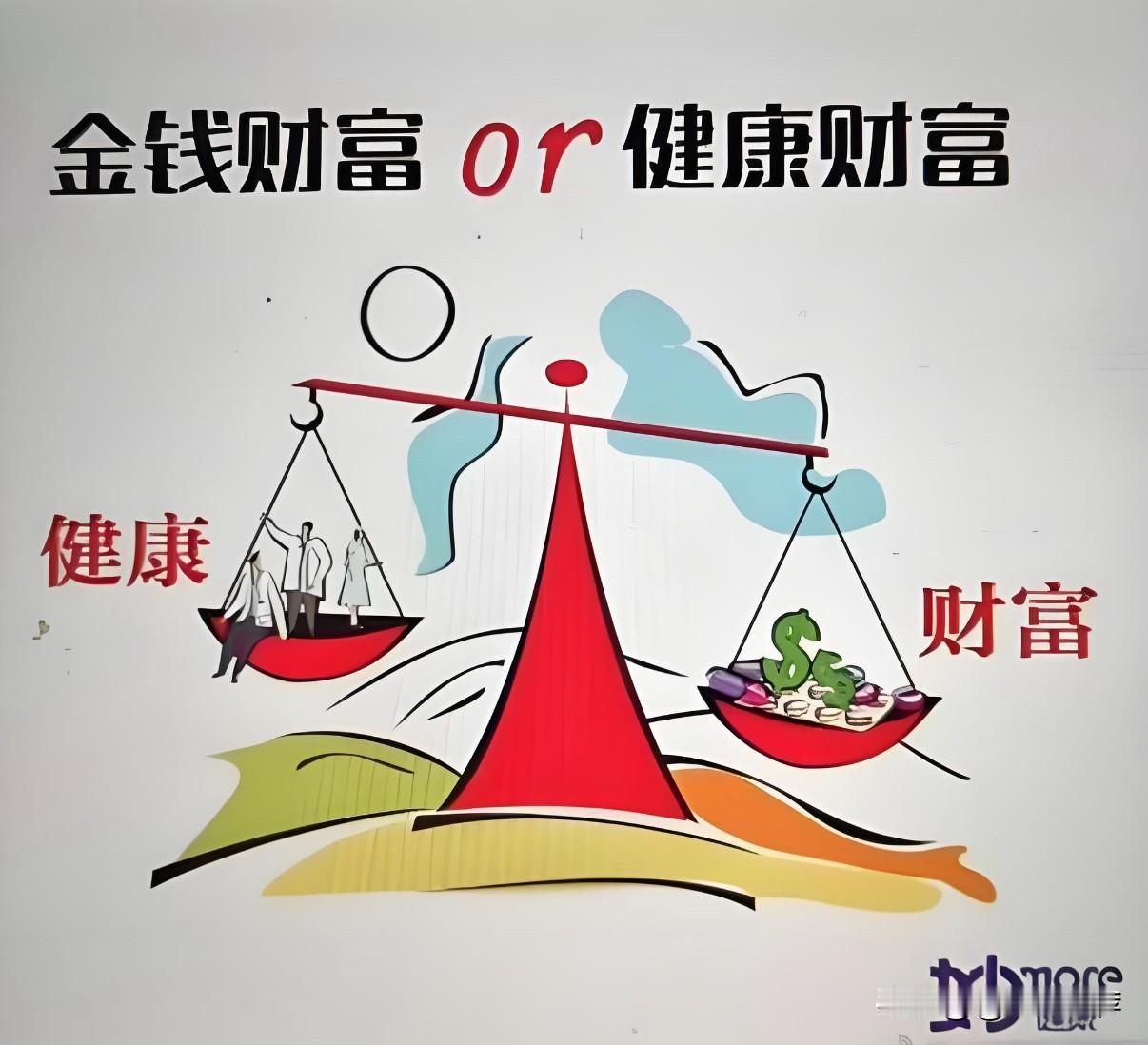 活这一辈子，健康是青山，金钱是柴火

年轻时，我们都听过那句老话：“身体是革命的