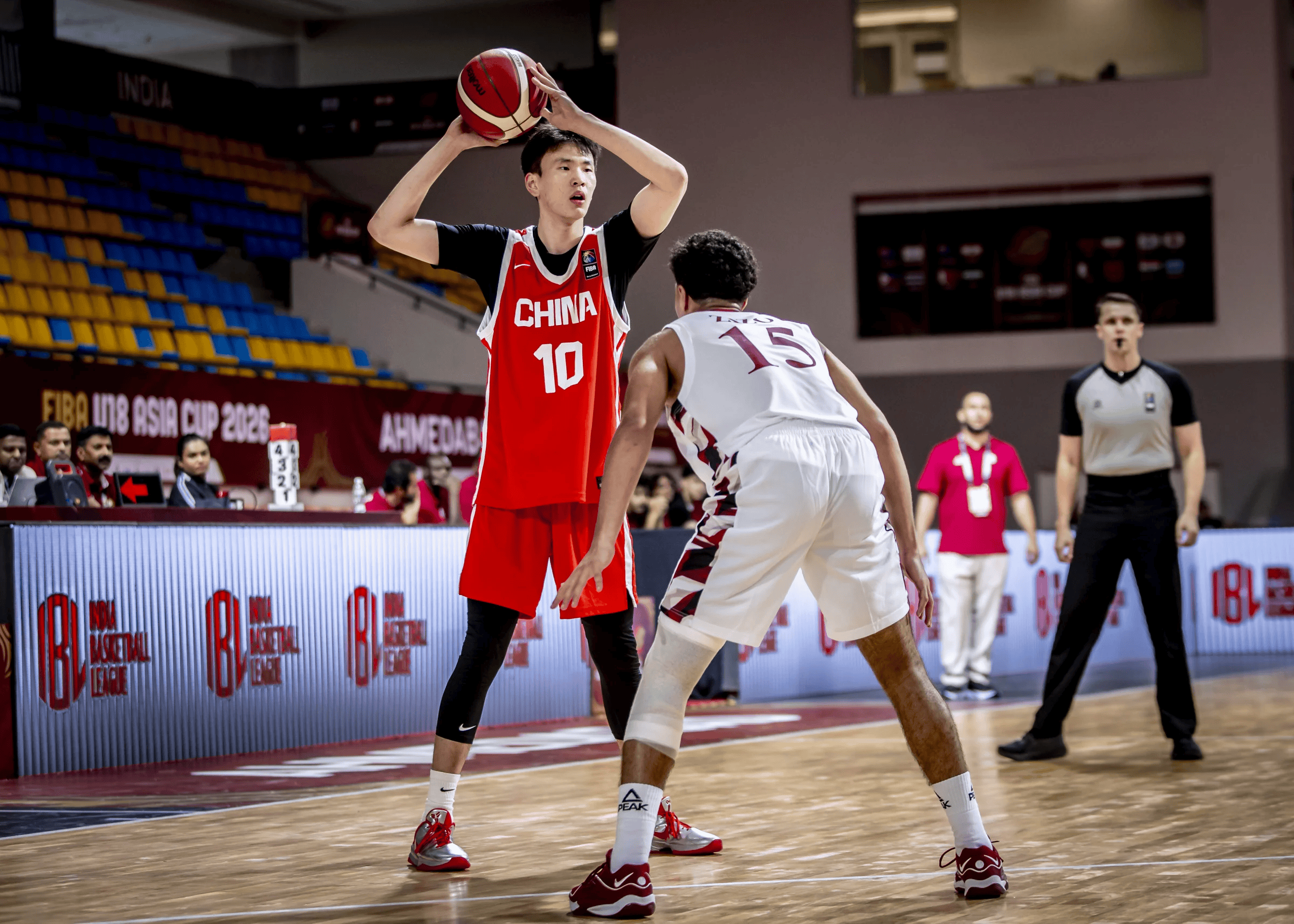 U18男篮亚洲杯小组赛，郝煊场均11.7分3篮板2.3助攻