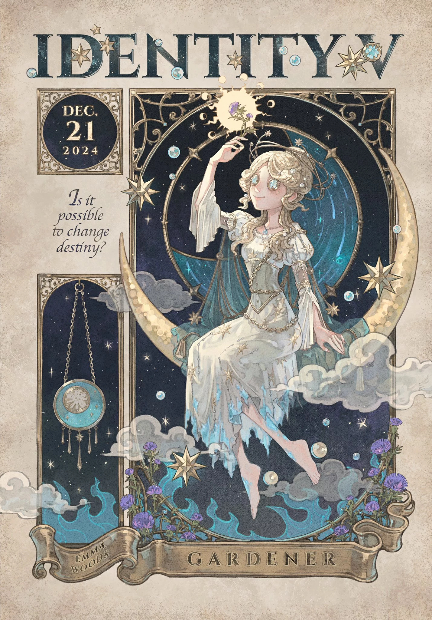 【官推-园丁➕厂长角色日贺图】“幸福的日子滋长，花种生根发芽。”“复仇的火光化身