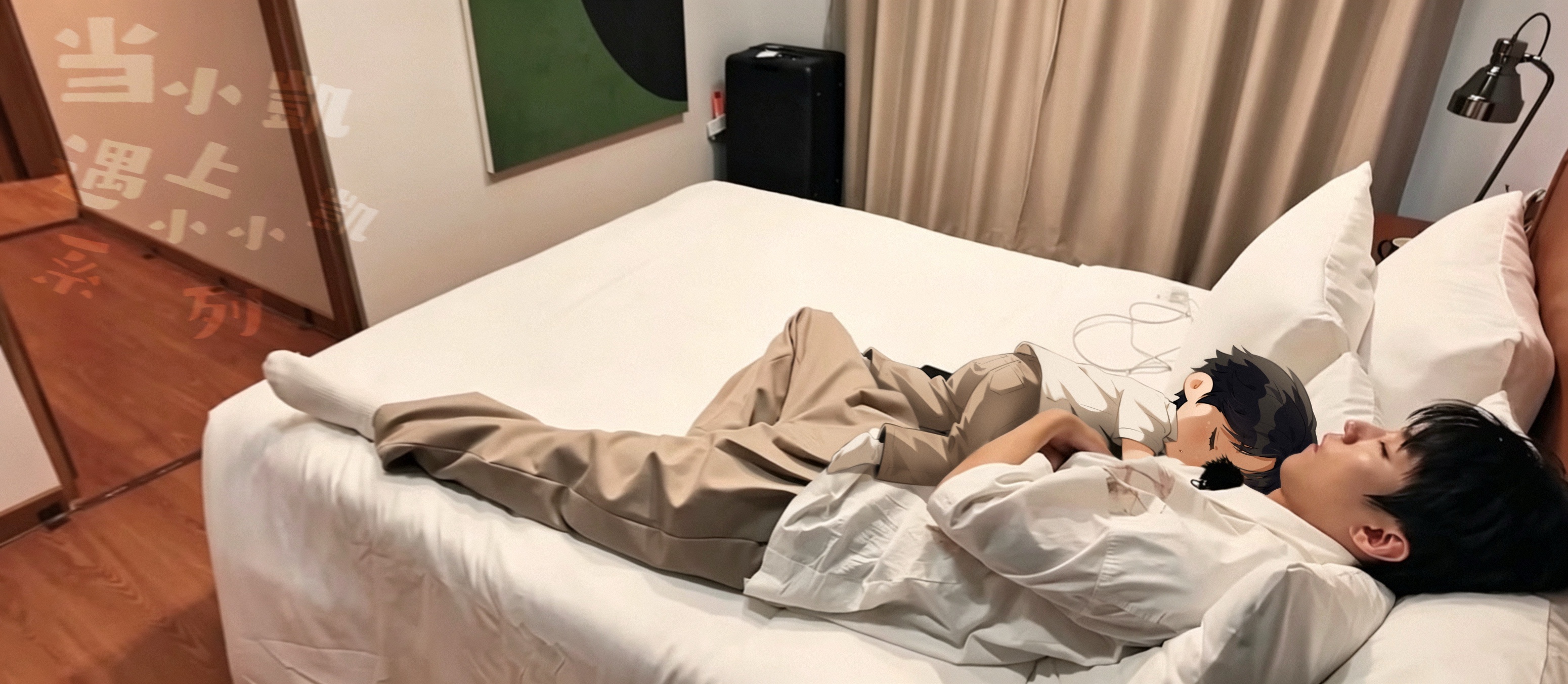 我的老公和孩子… 