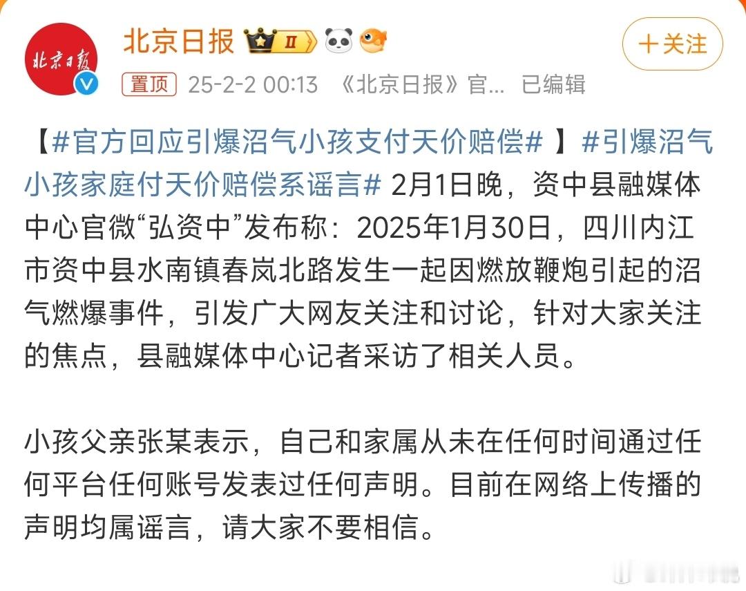 引爆沼气小孩家庭付天价赔偿系谣言  家长该管管这样的熊孩子，把路面和车子都炸坏了