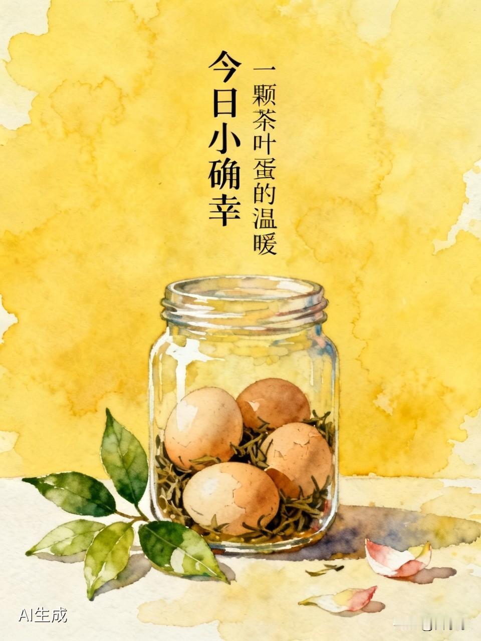 下班路过小区便利店，本来只想买瓶水，结账时老板突然塞给我一颗刚煮好的茶叶蛋，说刚