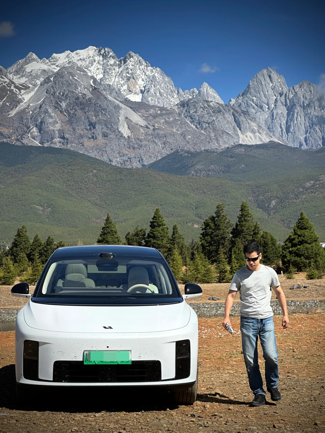 丽江真的是拍车天堂！理想i8自驾丽江！附定位