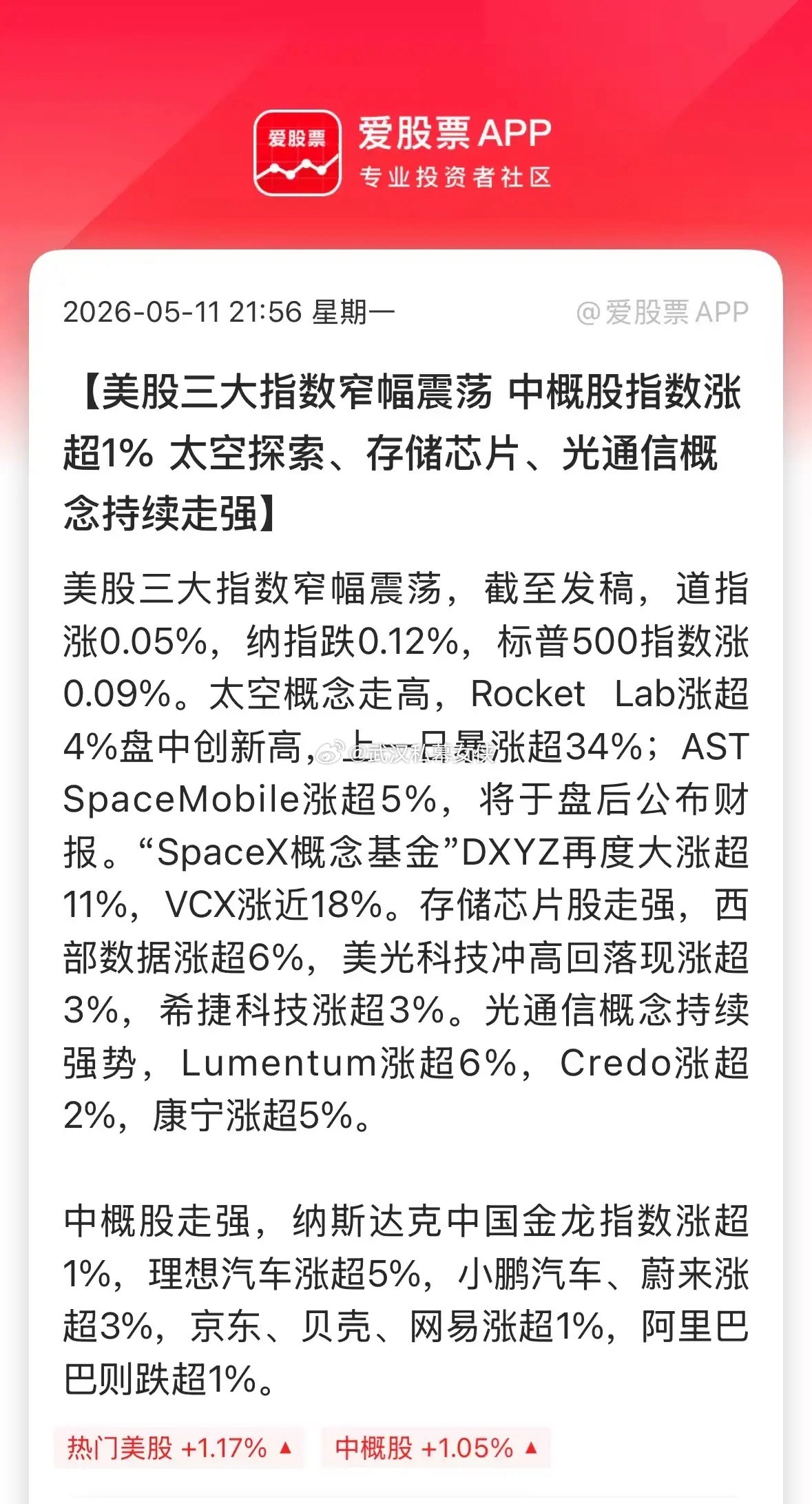 今晚美股开盘，美光科技、高通、英特尔、AMD等芯片股再次刷新历史新高！这也太疯狂