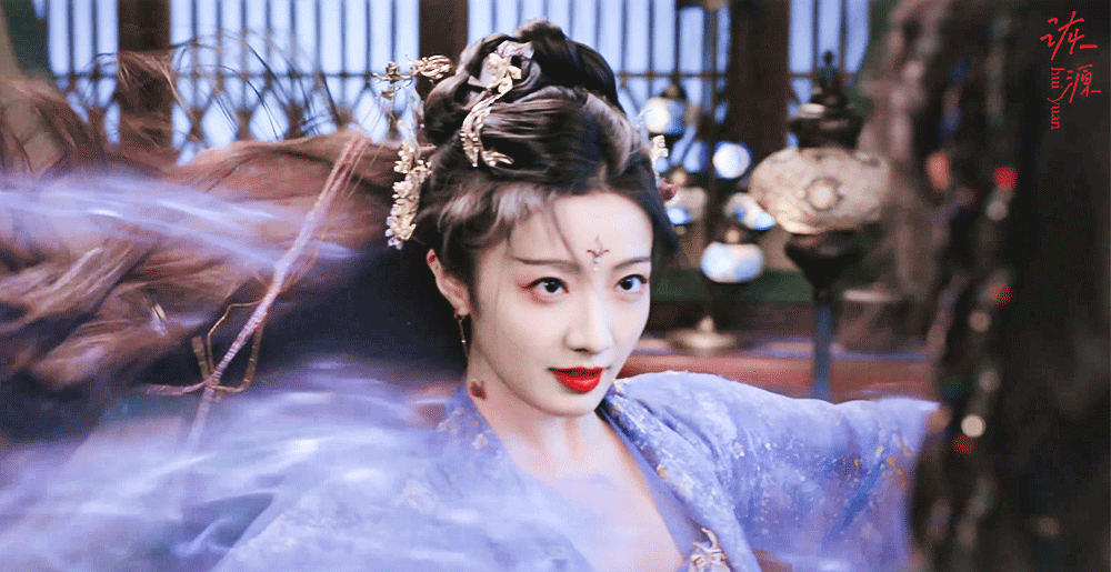 黄羿 《佳偶天成》左盈盈 / 动图▷一个漂亮镜头～～～☽ 定档预告 