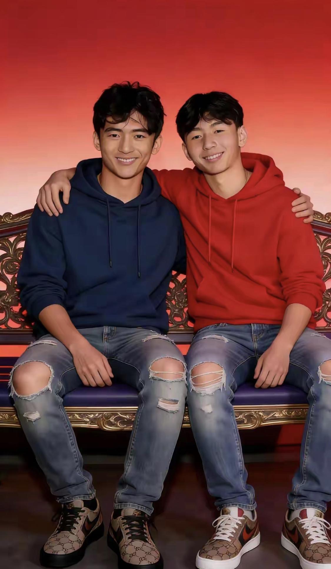 谢霆锋和张柏芝的两个儿子，都是算好日子剖腹产生的，都是上等好命。

之前港媒就报