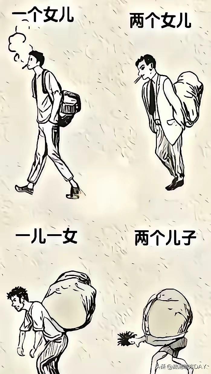 生儿子和生女儿的区别真的有这么大吗？很多人都说生儿子压力大，生女儿压力小，两个儿