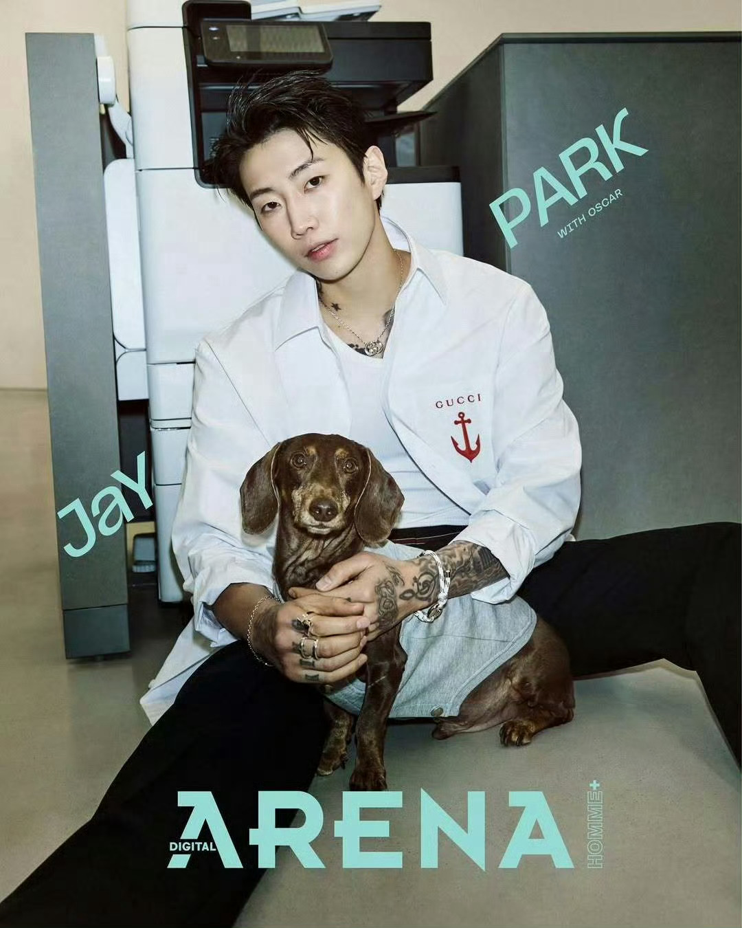 朴宰范✖️Arena Homme+ Korea五月电子刊封面大片 封面大赏 ​​