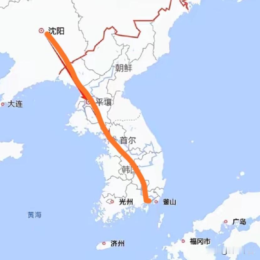 韩国说要沟通南北方——也就是在朝鲜半岛上的交通，这不奇怪。毕竟朝鲜半岛应该统一。