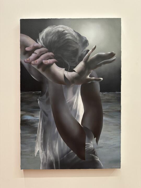 叁拾空间新址首展“温柔的朋友”。做天使轮、A轮艺术家的小画廊，靠眼力靠...